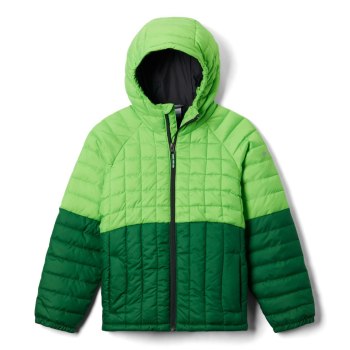 Columbia Humphrey Hills Puffer, Chamarras Verdes Para Niño | 860924-HTJ